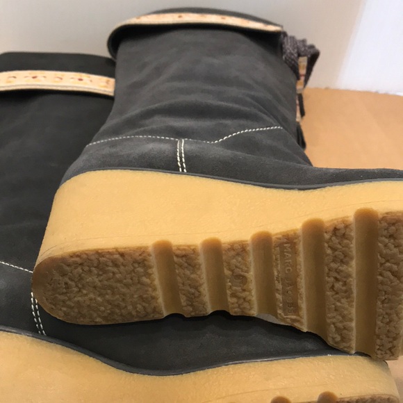 Marc Jacobs Suede Wedge Boots - Picture 8 of 8